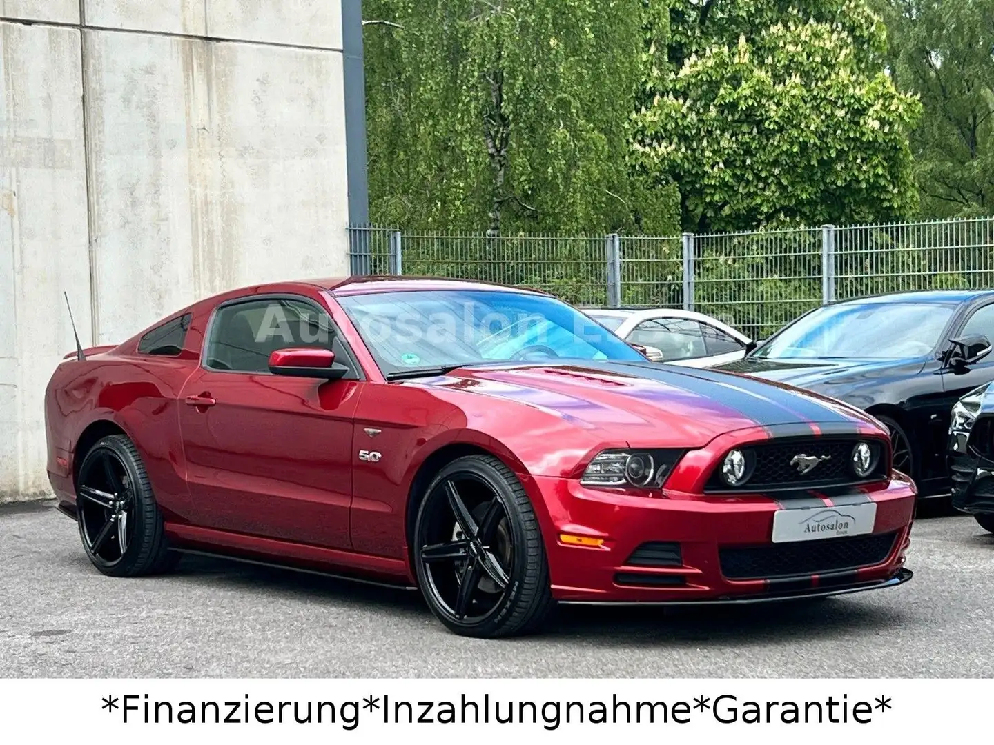 Ford Mustang 5L .GT. V8 .426 CH. 53000km TOP Mauve - 1