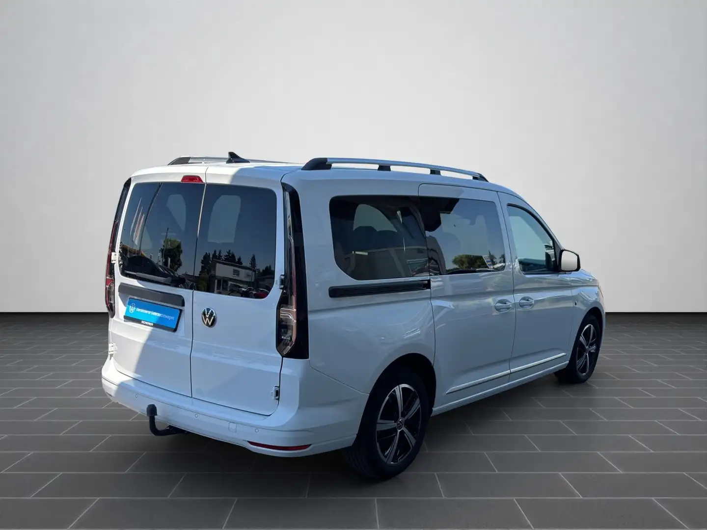 Volkswagen Caddy Style 2.0 TDI 7-Sitzer LED NAVI AHK A White - 2