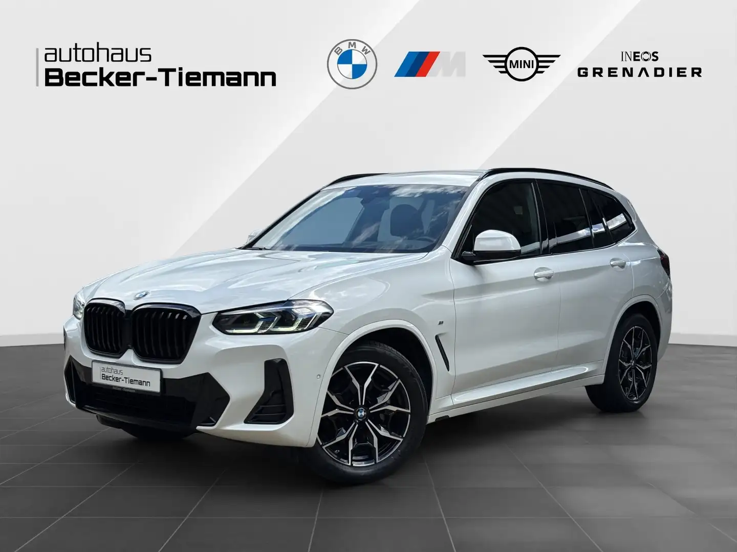 BMW X3 xDrive30d M Sport | AHK | Laser | Head-Up | Kamera Weiß - 1