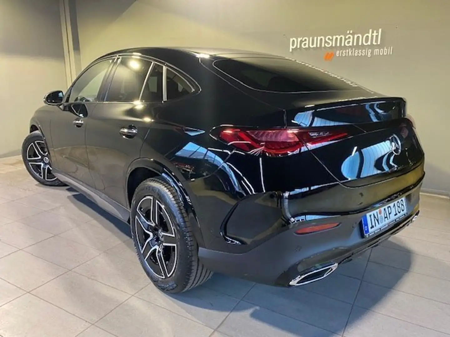 Mercedes-Benz GLC 220 d 4M Cp AMG Night Pano/360°/AHK/Dist/Tot Schwarz - 2