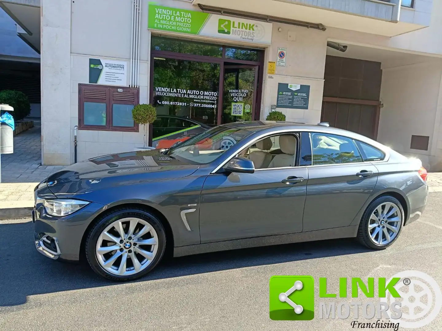BMW 420 d Gran Coupé Luxury Grigio - 1