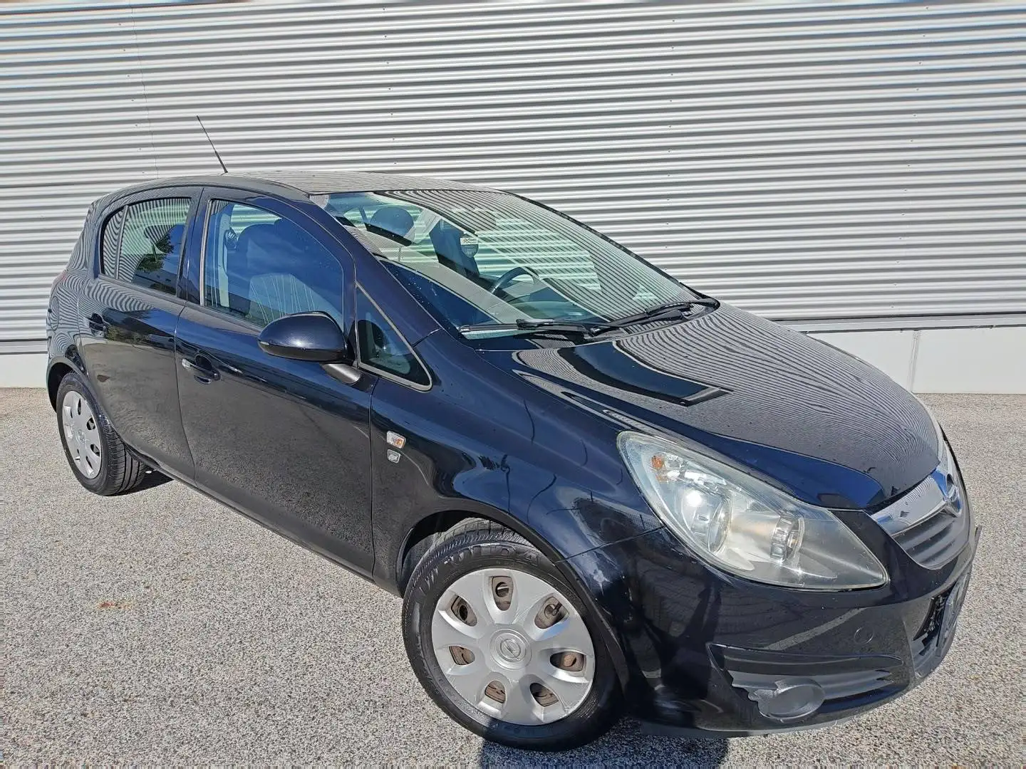 Opel Corsa Edition ° 155TKM ° KLIMA ° TEMP ° PICKERL NEU ° CARPLAY ° Schwarz - 2