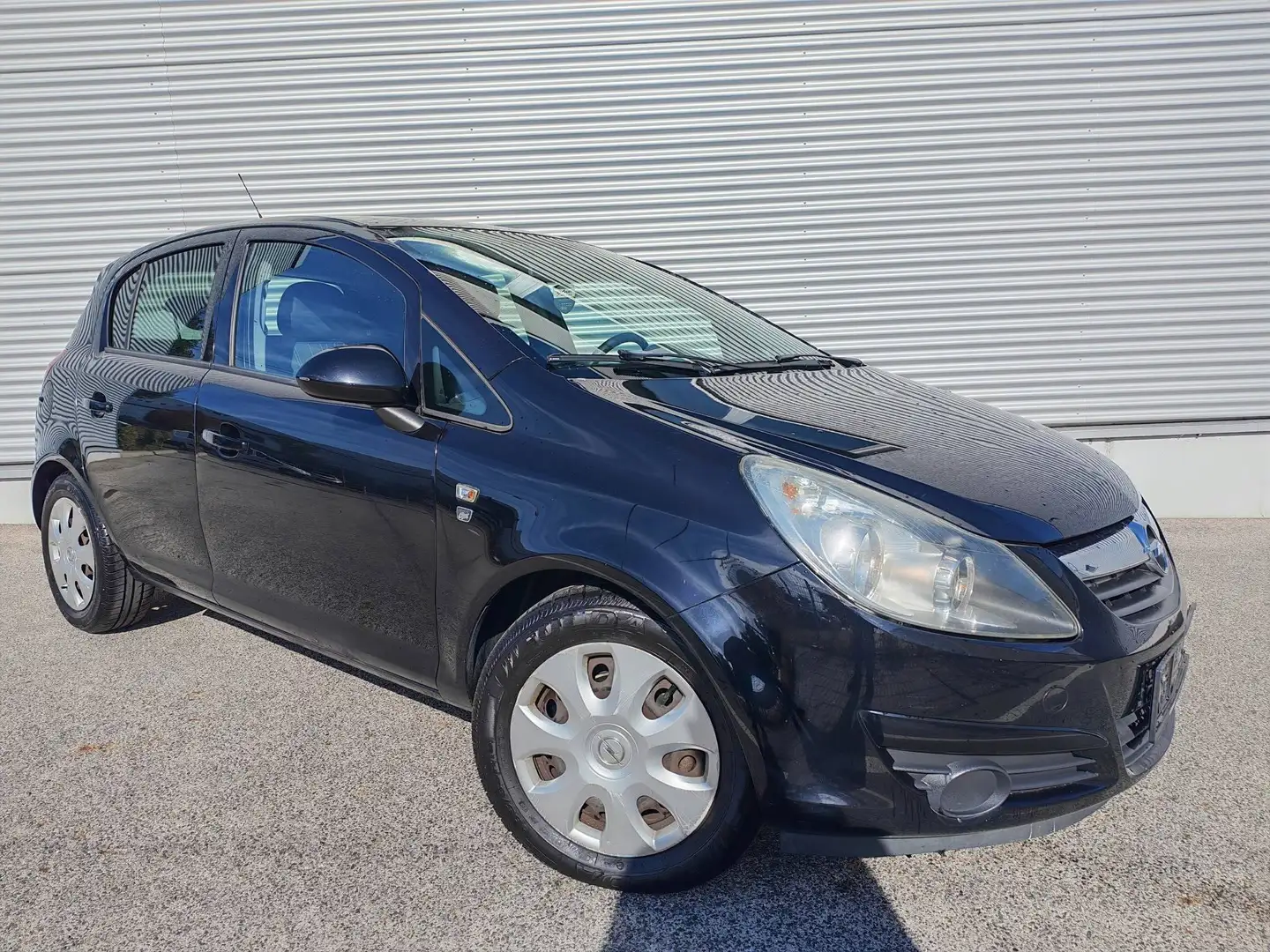Opel Corsa Edition ° 155TKM ° KLIMA ° TEMP ° PICKERL NEU ° CARPLAY ° Schwarz - 1
