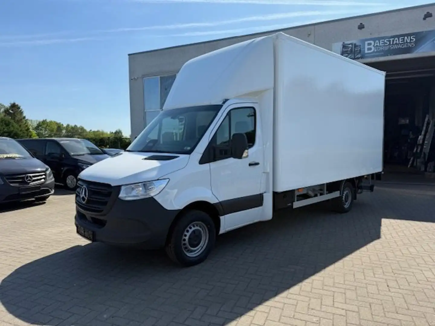 Mercedes-Benz Sprinter 317 box+lift AUTOMAAT 54000 exbtw th 3500 mogelijk Blanc - 1