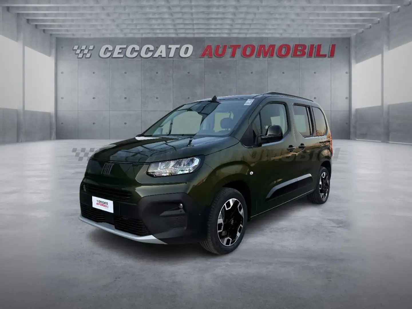 Fiat Doblo Doblo Passo Corto 1.5 d Doblo 100cv Verde - 1