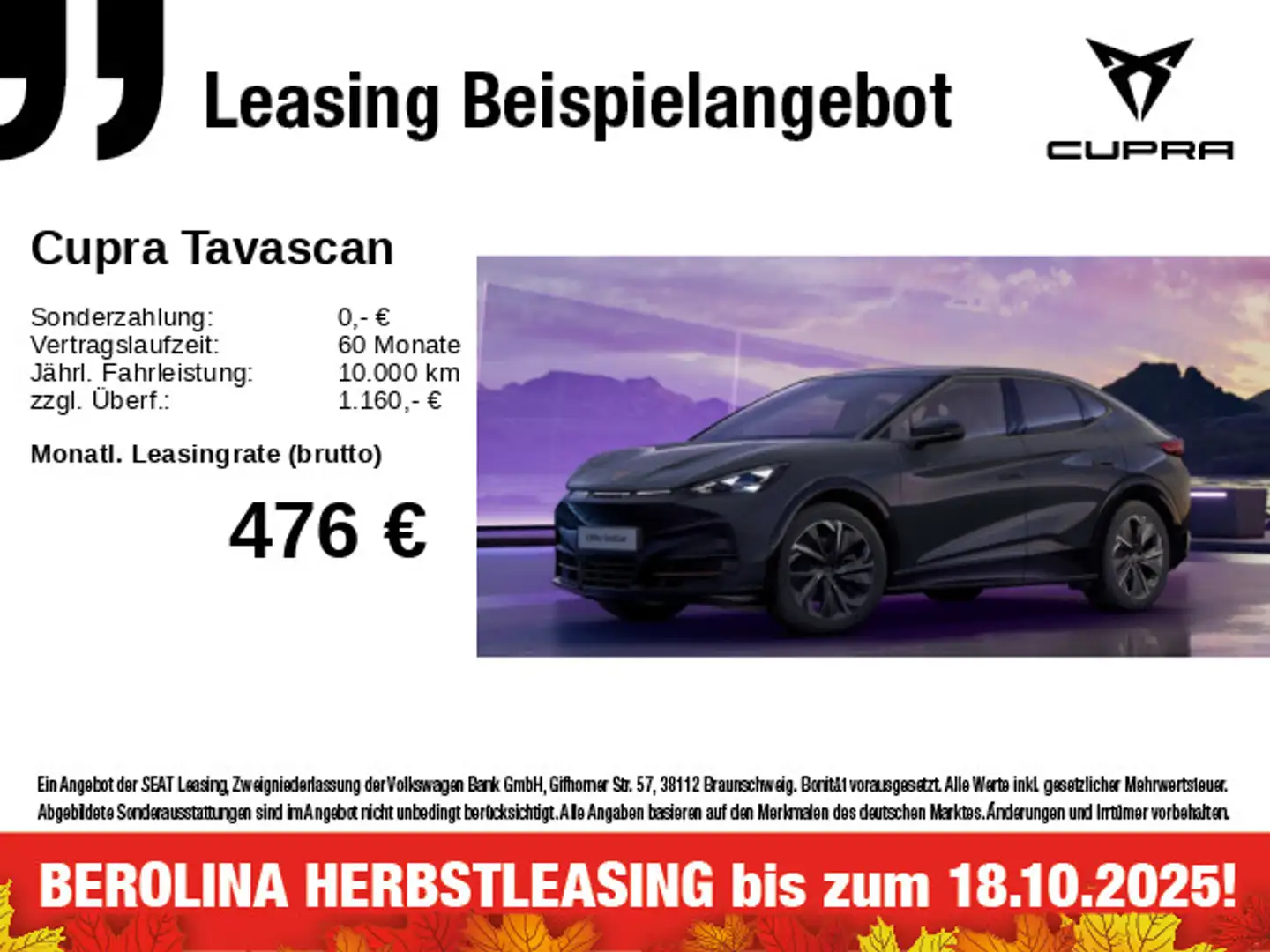 CUPRA Tavascan VZ *MATRIX*WärmeP*ACC*NAV*R-CAM*SHZ* Grijs - 1