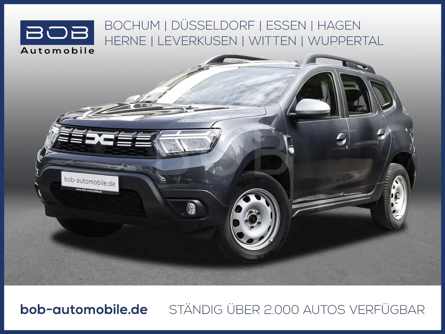 Dacia Duster Expression TCe 130 1.HAND*NAVI*KAMERA*SHZ Grigio - 1