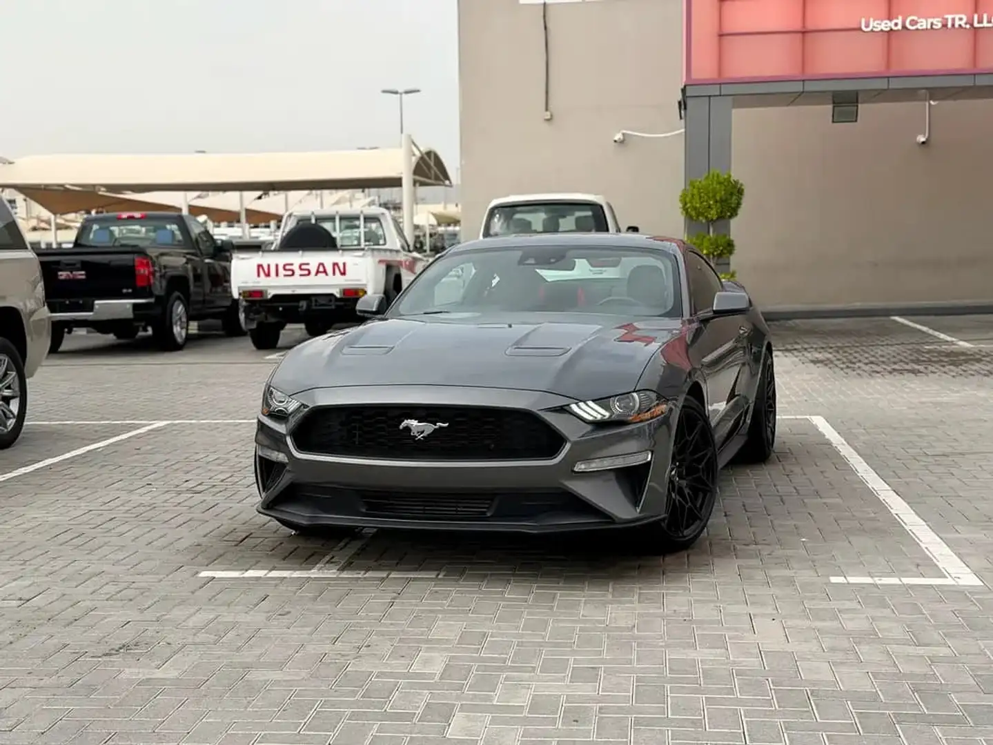 Ford Mustang Mustang Fastback 2.3 EcoBoost Aut. Gris - 1