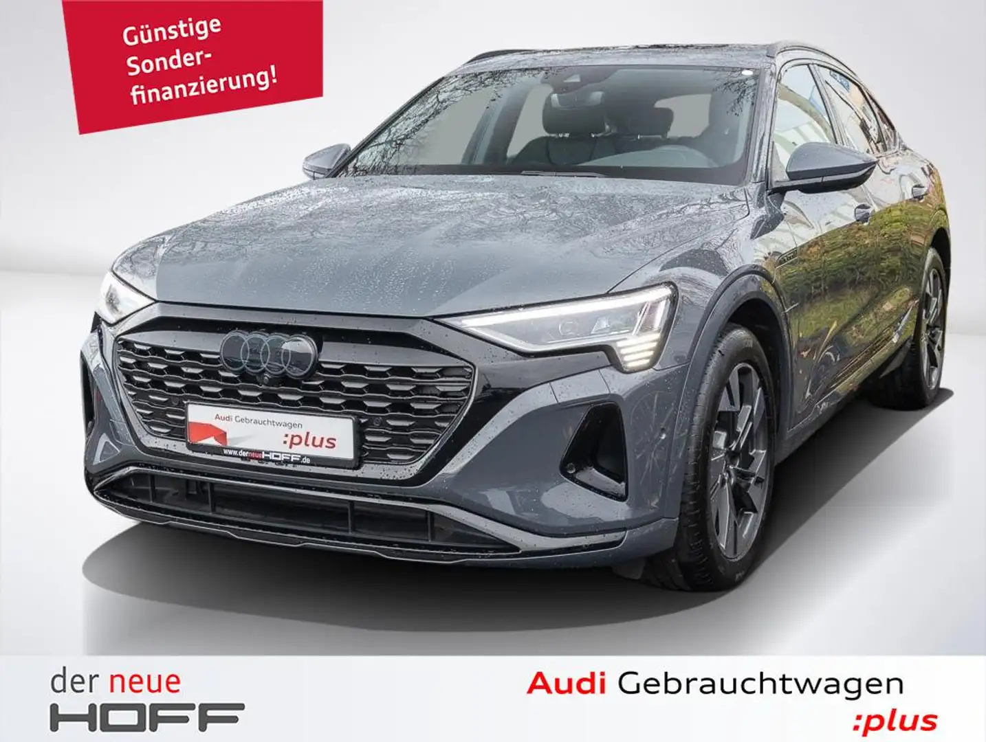Audi Q8 e-tron Sportback 55 quattro advanced Pano 20 Zoll Szary - 1