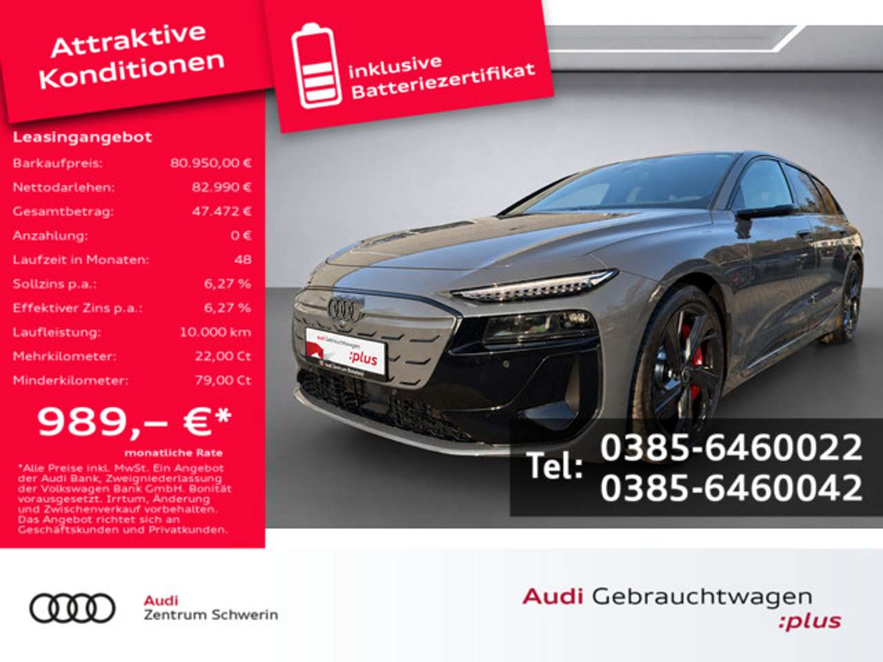 Audi S6 — Audi S6 Avant e-tron Tech Pro S line B&O HUD LED