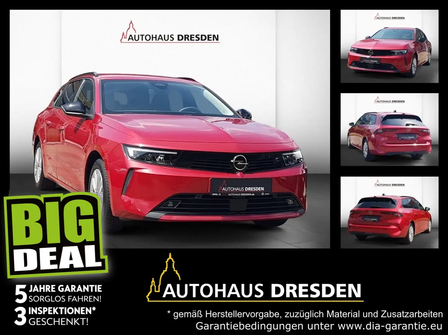 Opel Astra L ST 1.2 Turbo FLA SpurH NAVI Rouge - 1