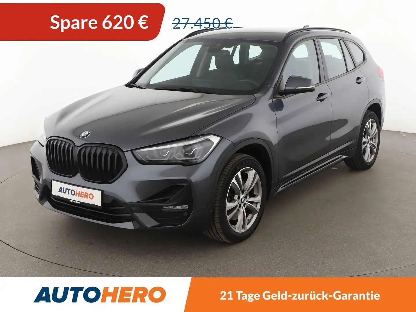 BMW X1 sDrive 20d Sport Aut.*HEAD-UP*LED*ACC*CAM*NAVI* Gri - 1