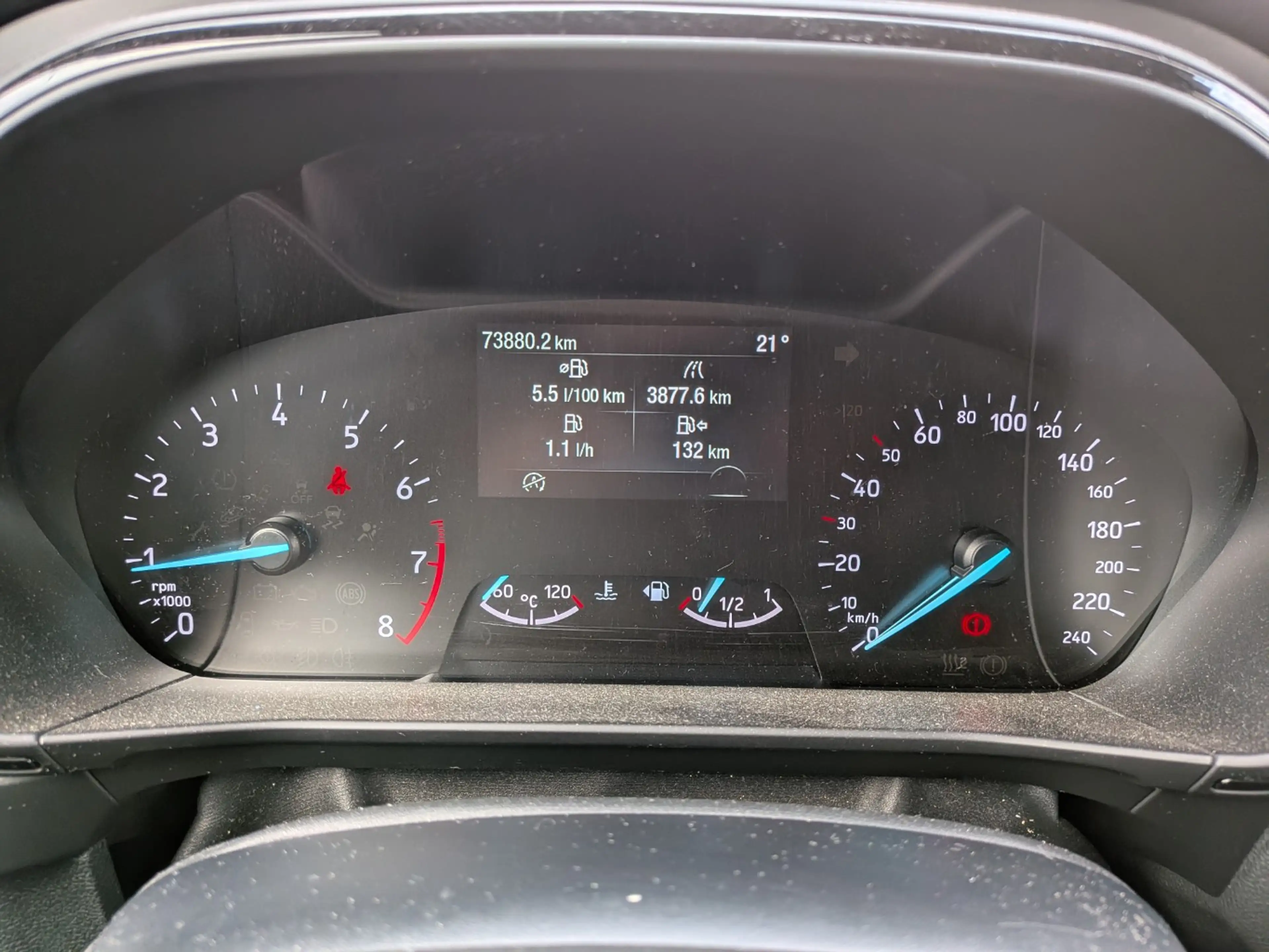 Ford Focus Wagon 1.0 EcoBoost ST Line Business | Stoel- Stuur — photo 8