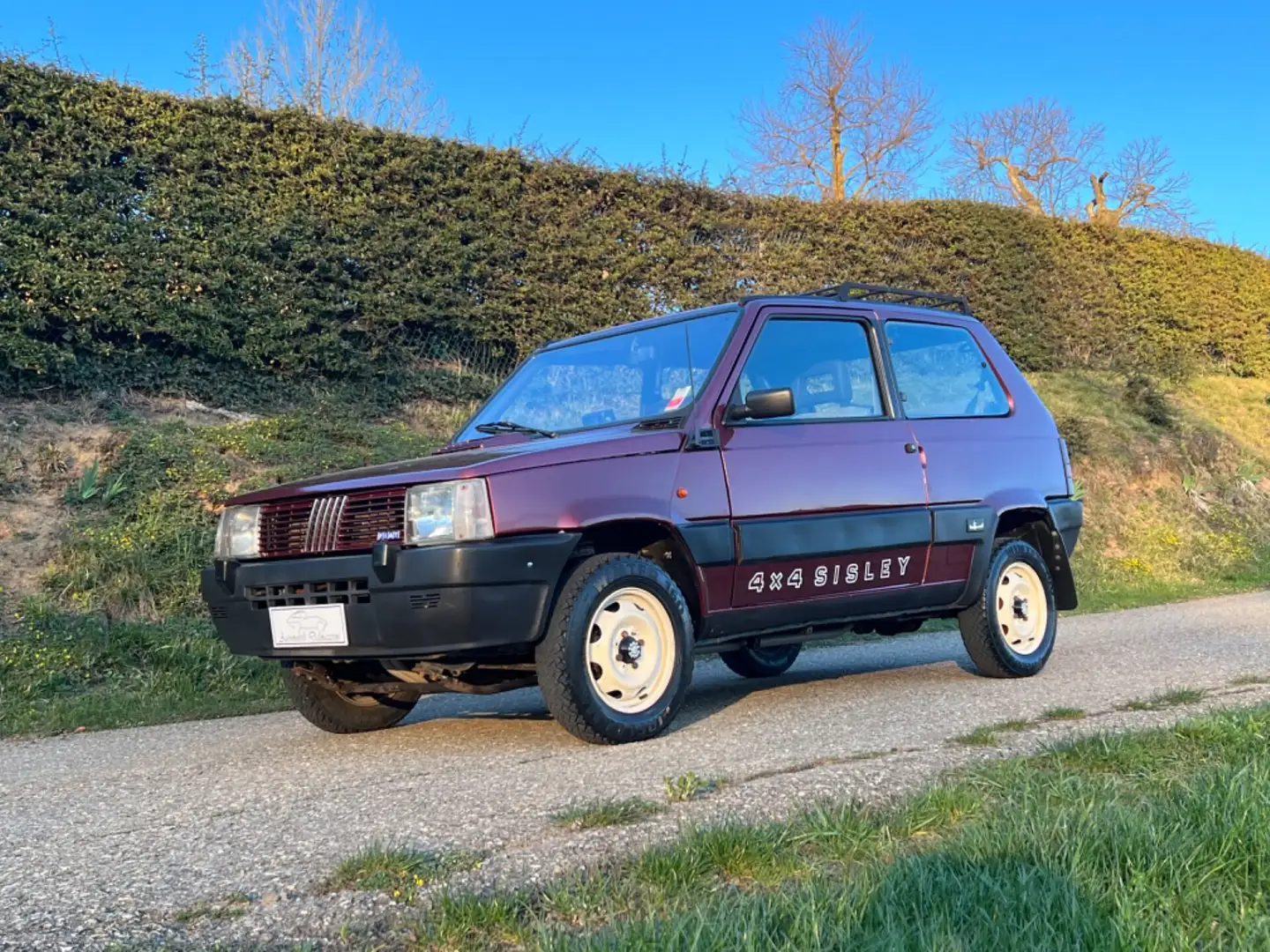 Fiat Panda 1000 4x4 Sisley Piros - 2