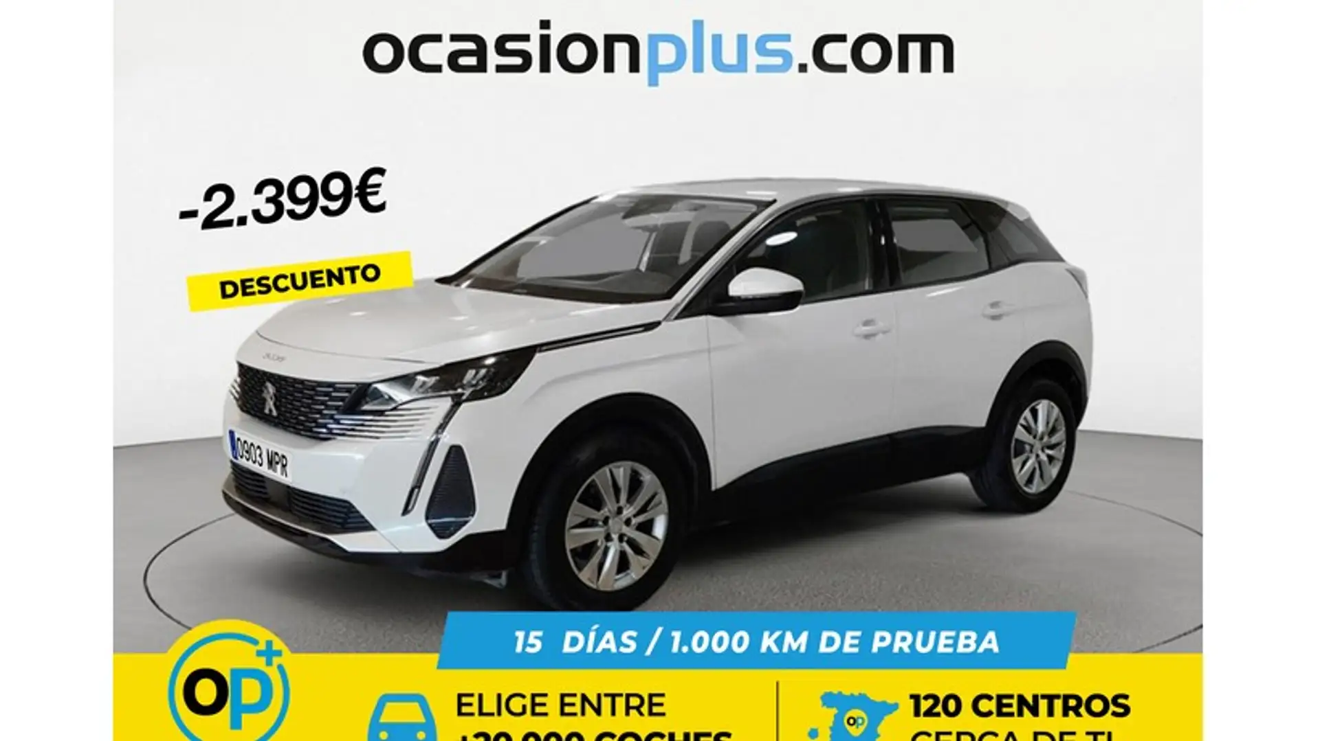 Peugeot 3008 1.5BlueHDi Active Pack S&S EAT8 130 Weiß - 1