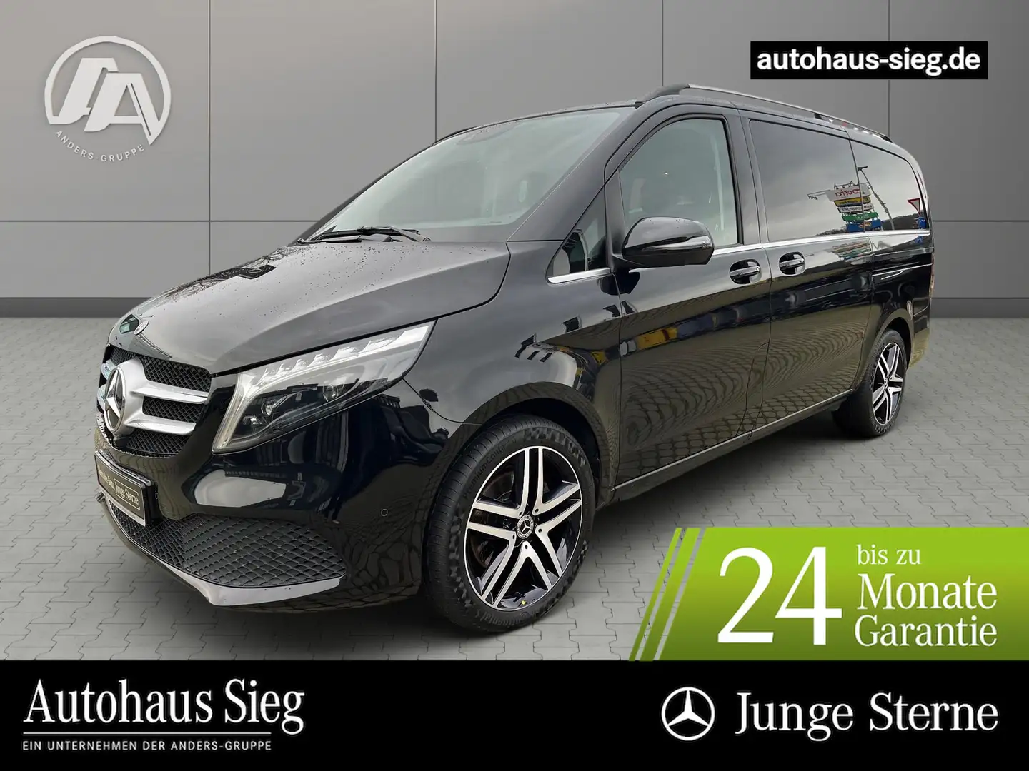 Mercedes-Benz V 300 4MATIC AHK 2,5t*MBUX*360*LED*Avantgarde Schwarz - 1