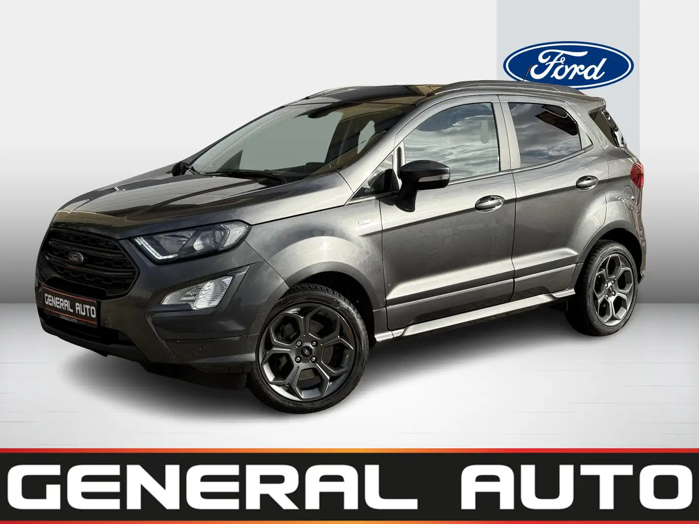 Ford EcoSport 1.0 EcoBoost ST-Line, Navi, Nieuwe Distributieriem Grijs - 1