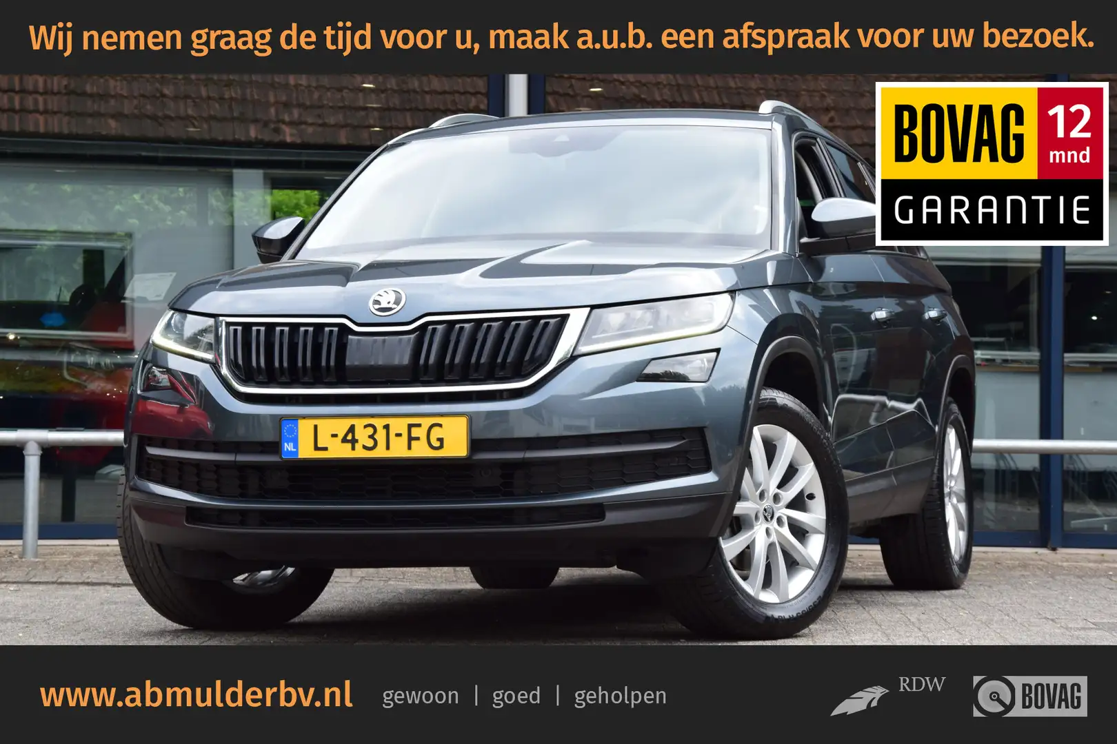Skoda Kodiaq 1.5 TSI 150PK Business Edition DSG Automaat | Org. Grijs - 1