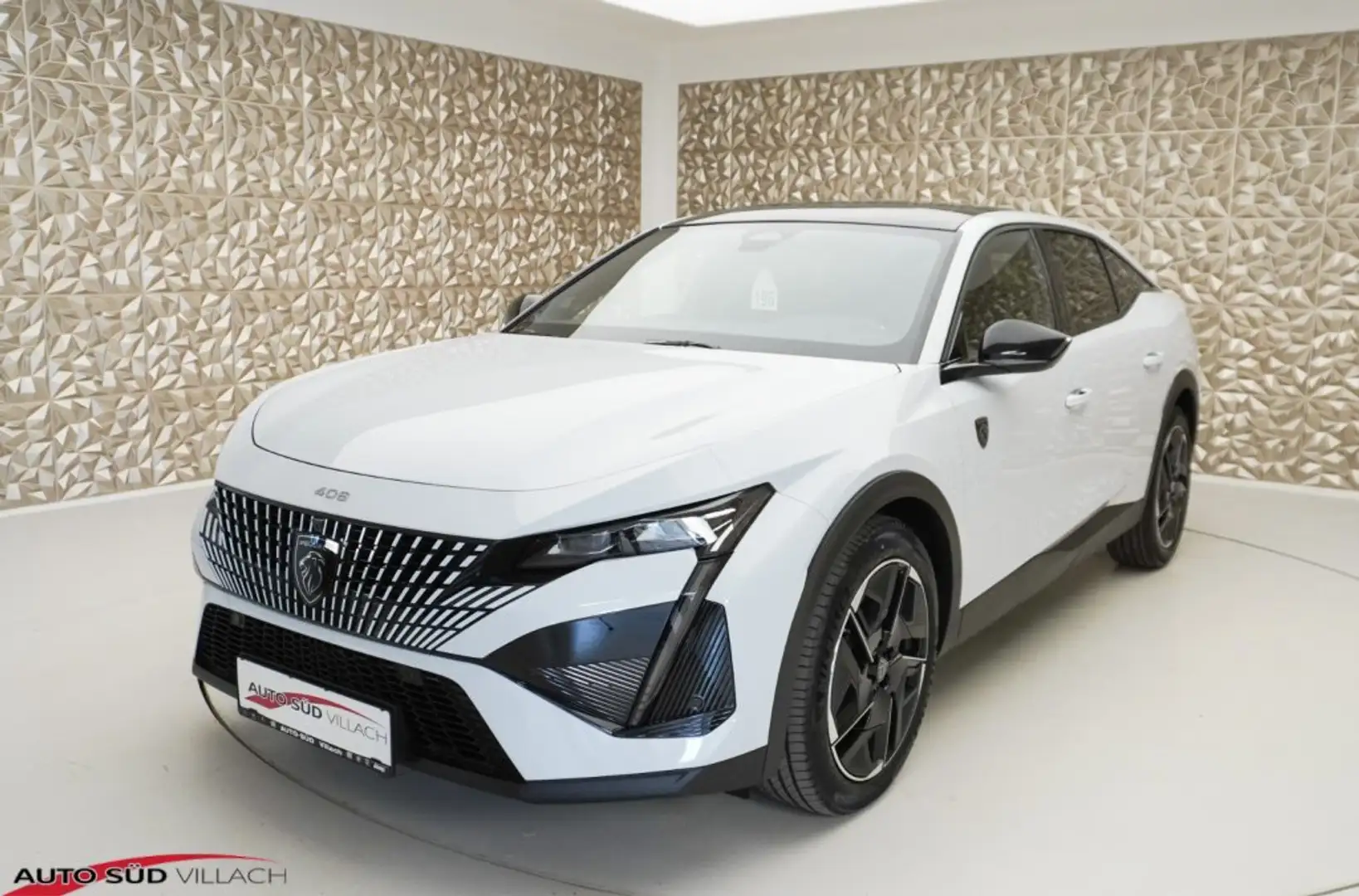 Peugeot 408 GT Hybrid 145 e-DCS6 Weiß - 2