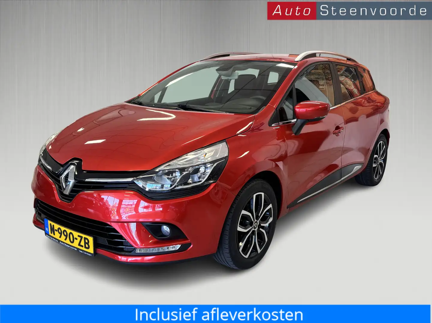 Renault Clio Estate 0.9 TCe Intens CARPLAY - NAVI - TREKHAAK - Rouge - 1