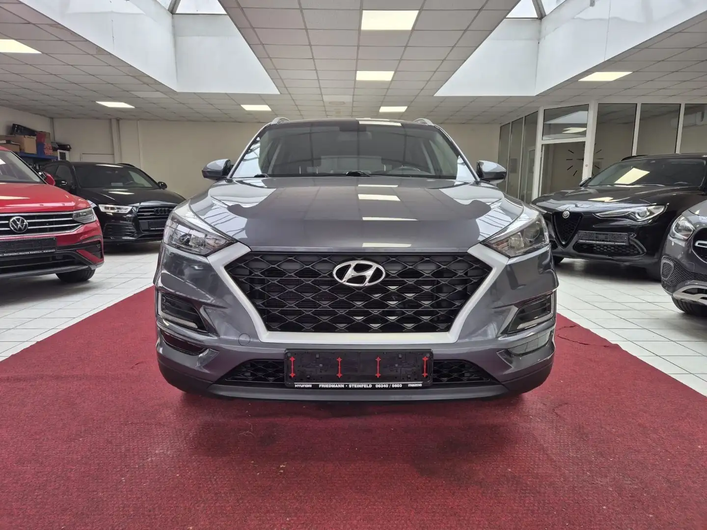 Hyundai TUCSON 1.6 GDI Style NAVI++LED+KAM+PDC+SHZ+DAB Grau - 2
