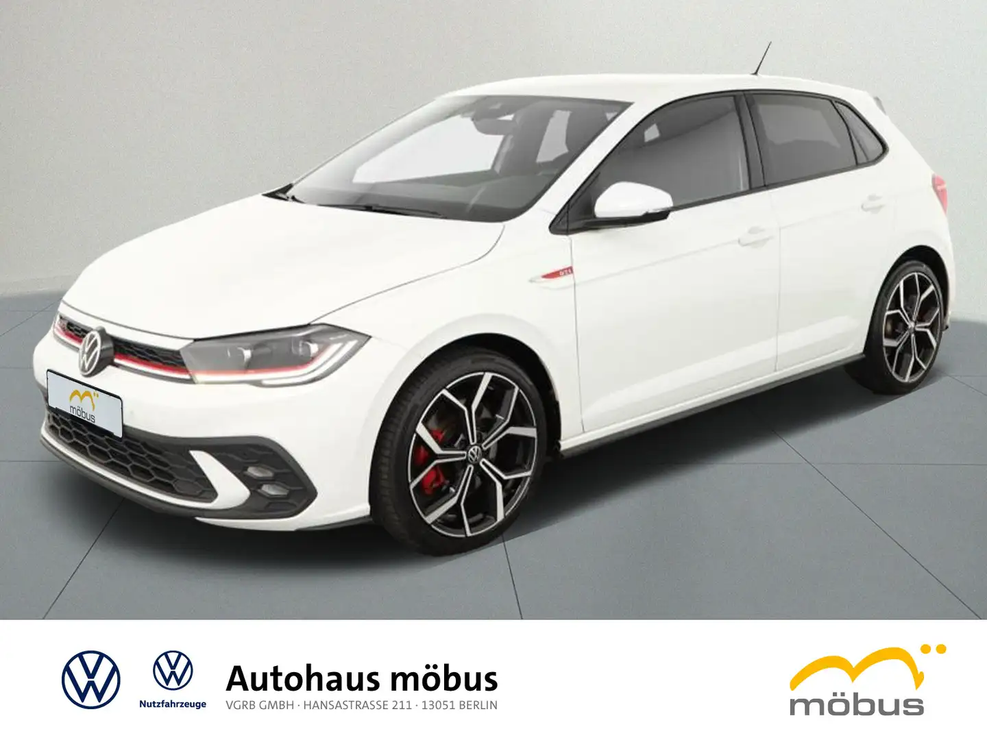 Volkswagen Polo 2.0 TSI DSG GTI *APP*MATRIX*ACC*SITZH* Weiß - 2