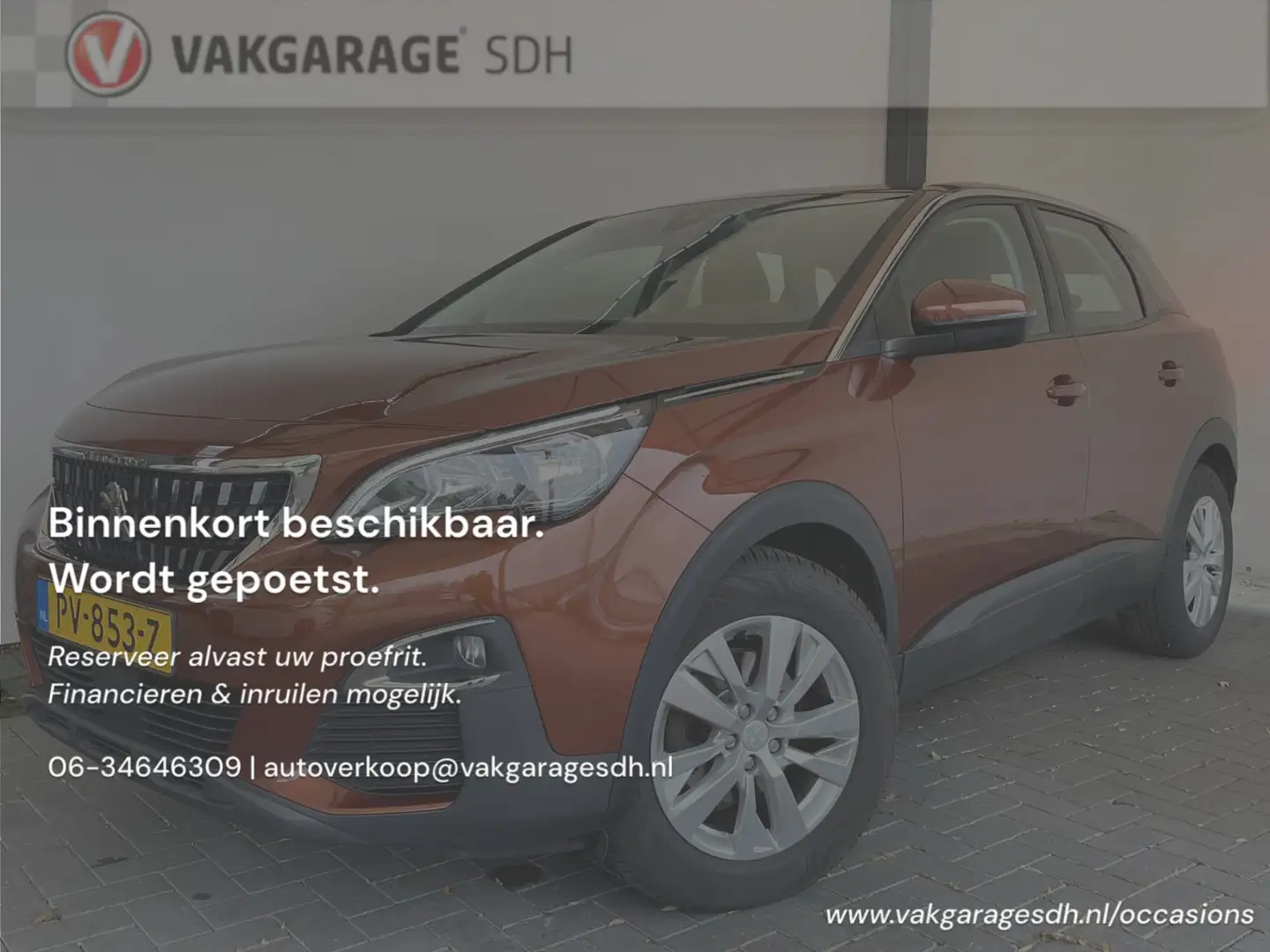 Peugeot 3008 1.2 PureTech Executive|NAP|Trekhaak Brun - 1