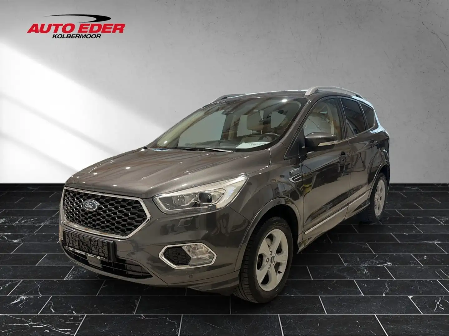 Ford Kuga Vignale Bluetooth Navi Vollleder Klima Grau - 2