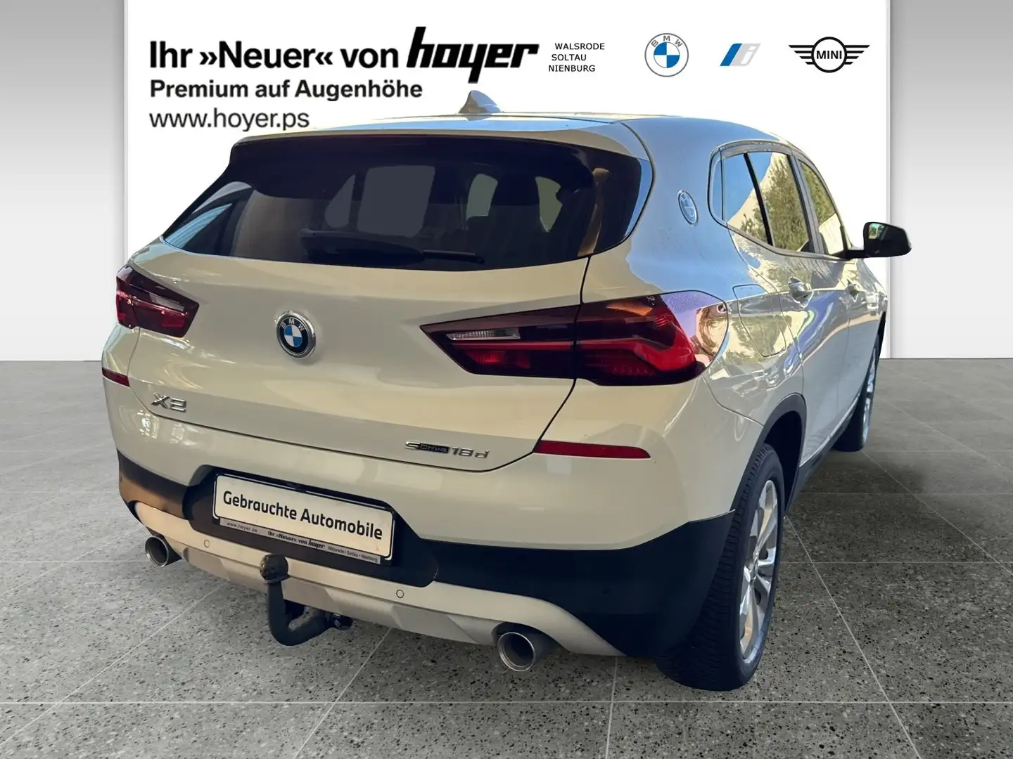 BMW X2 sDrive18d Advantage DAB LED RFK Tempomat Shz Bianco - 2