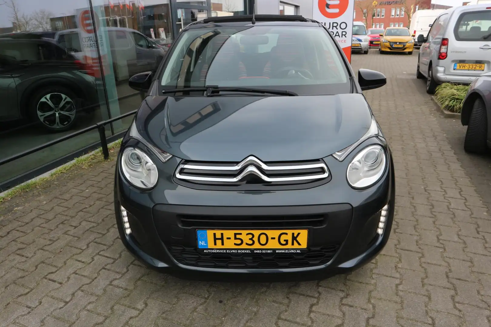 Citroen C1 1.2 82 PK Airscape Shine OPENDAK AIRCO CAMERA STOE Gris - 2