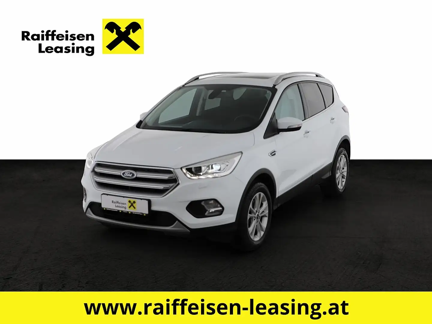Ford Kuga 2,0 TDCi Titanium AWD Weiß - 1