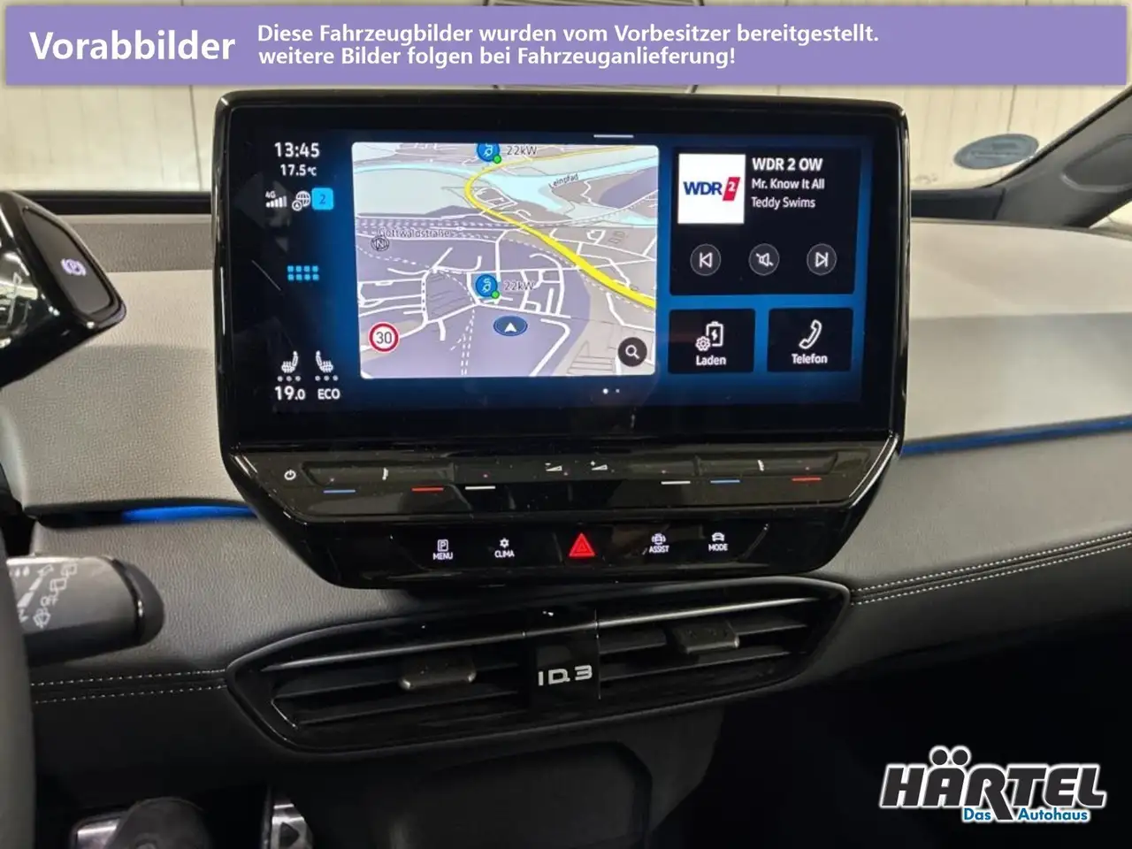 Volkswagen ID.3 PRO MOVE 58 KWH AUTOMATIK (+ACC-RADAR) Navi, миниатюра 6
