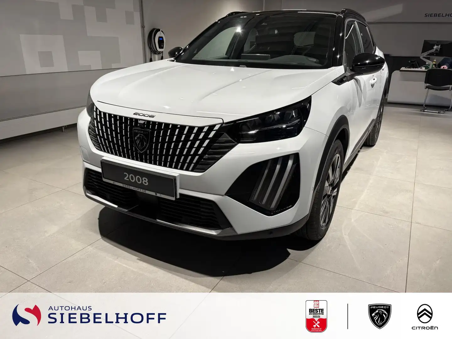 Peugeot 2008 GT HYBRID 145 e-DSC6 Weiß - 2