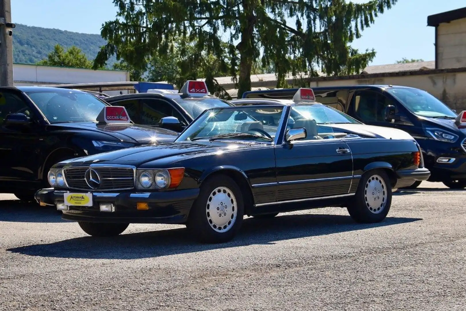 Mercedes-Benz SL 560 ROADSTER TARGA ASI Grau - 1