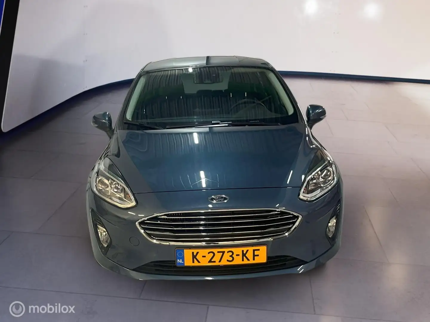 Ford Fiesta 1.0 EcoBoost Titanium✓parksen✓Applecar✓Navi✓crui Blauw - 2