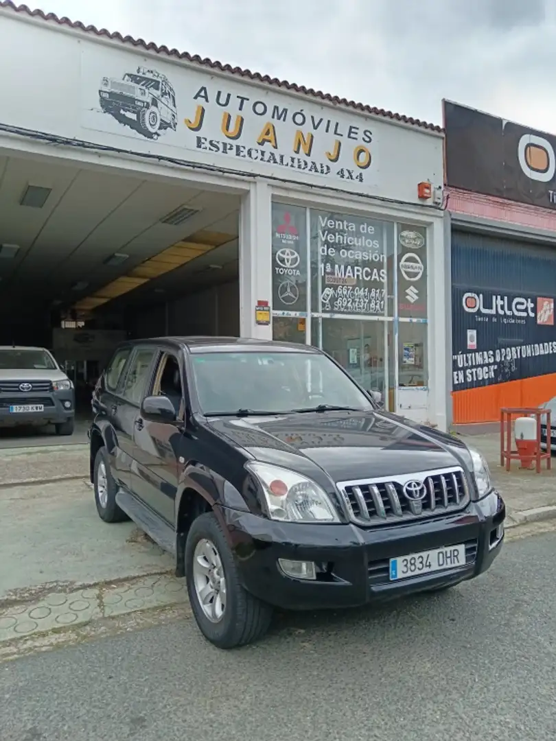 Toyota Land Cruiser 3.0D-4D VXL Negro - 1