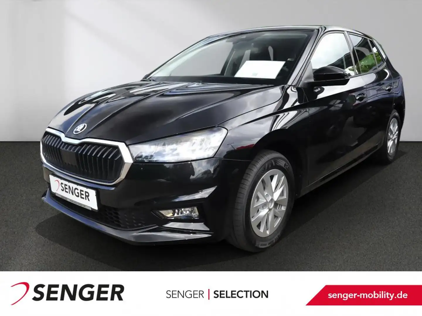 Skoda Fabia 1.0 TSI Selection LED SHZ GRA Smartlink Negru - 1