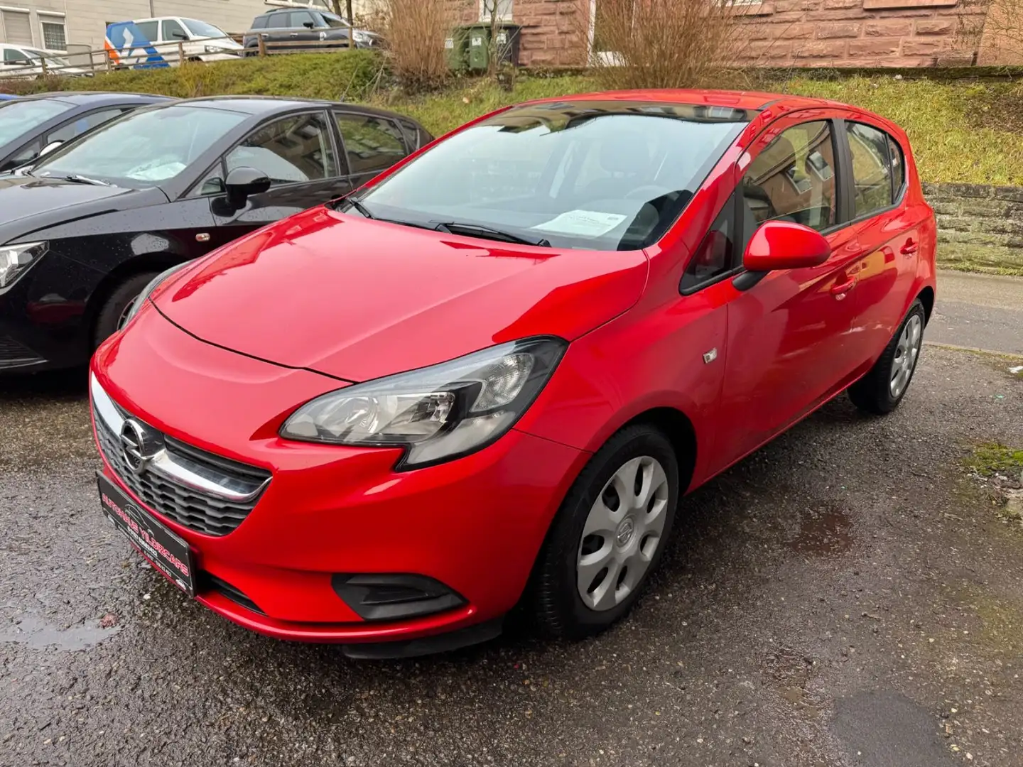 Opel Corsa E Edition ecoFlex*Euro6*1Hand*Inkl MwsT* Rot - 1