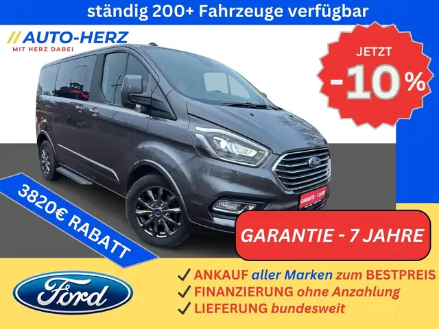 Ford Tourneo Custom Titanium X 8-Sitze+AHK+Leder+LED