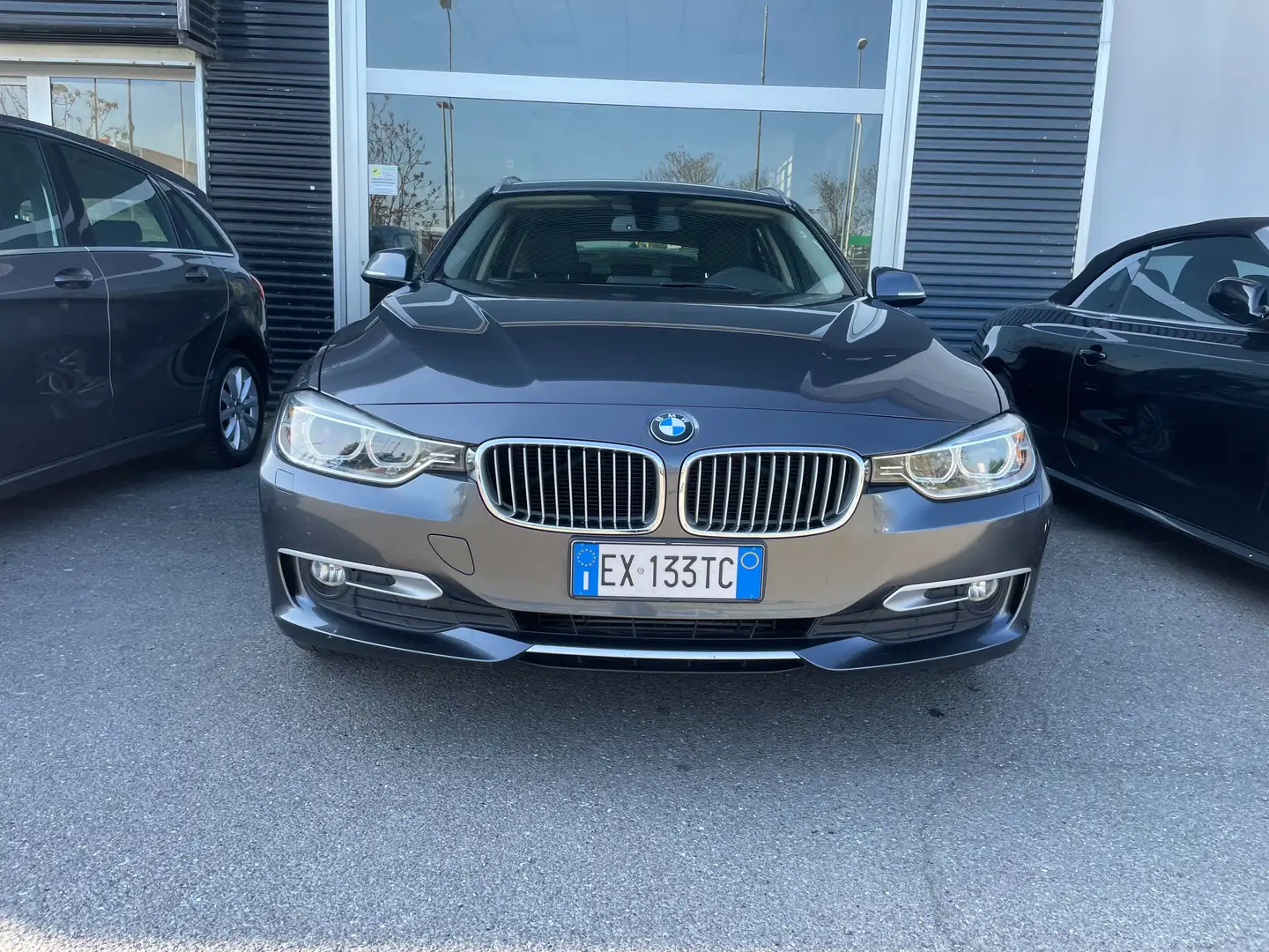 BMW 320 320d Touring xdrive Luxury navi Grigio - 1
