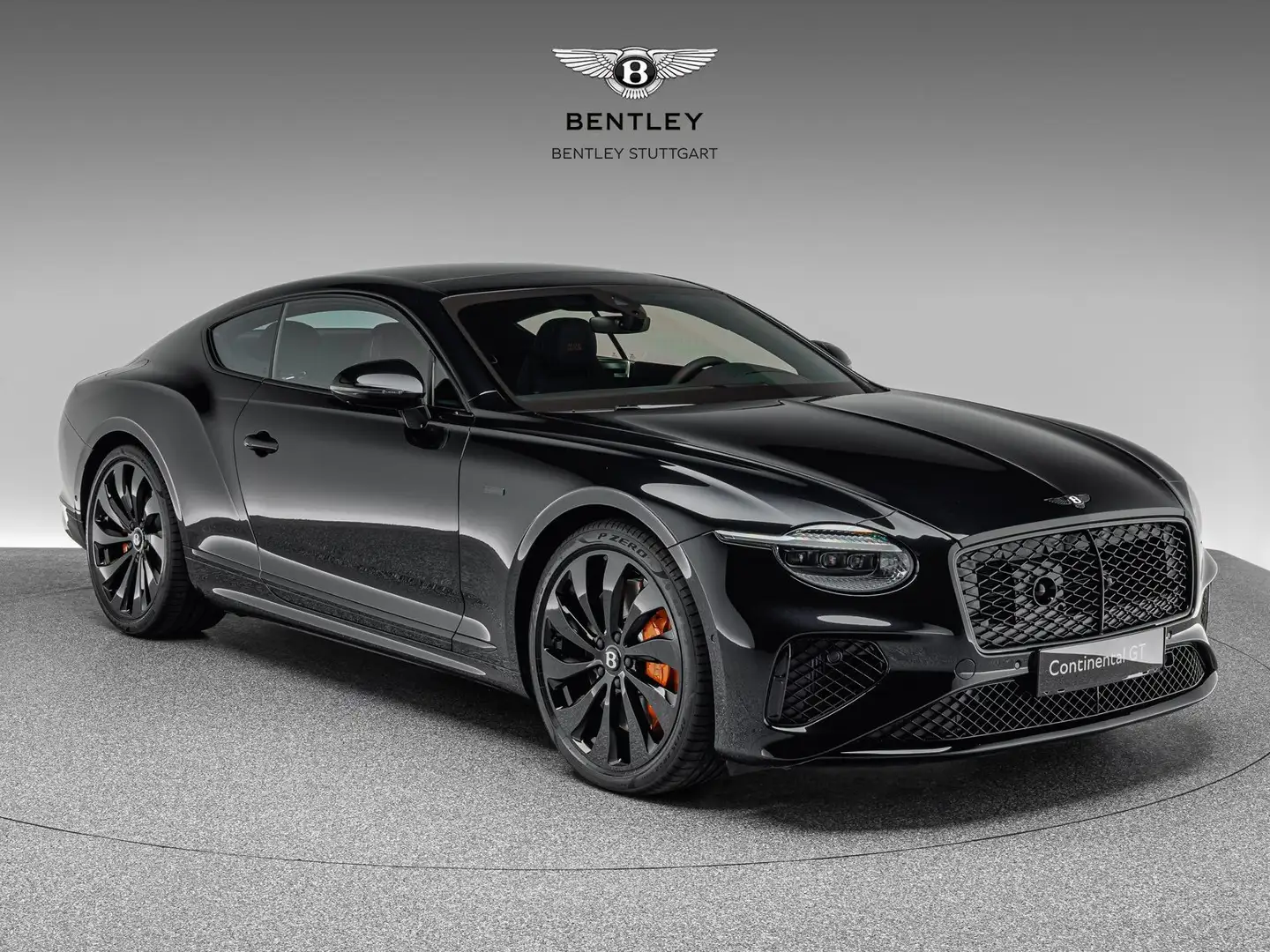 Bentley Continental GT Black Edition / Mandarin Bremsen Noir - 1