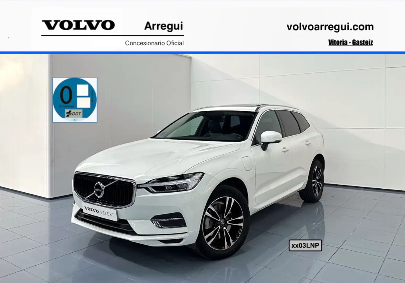 Volvo XC60 T8 Twin Business Plus White - 1