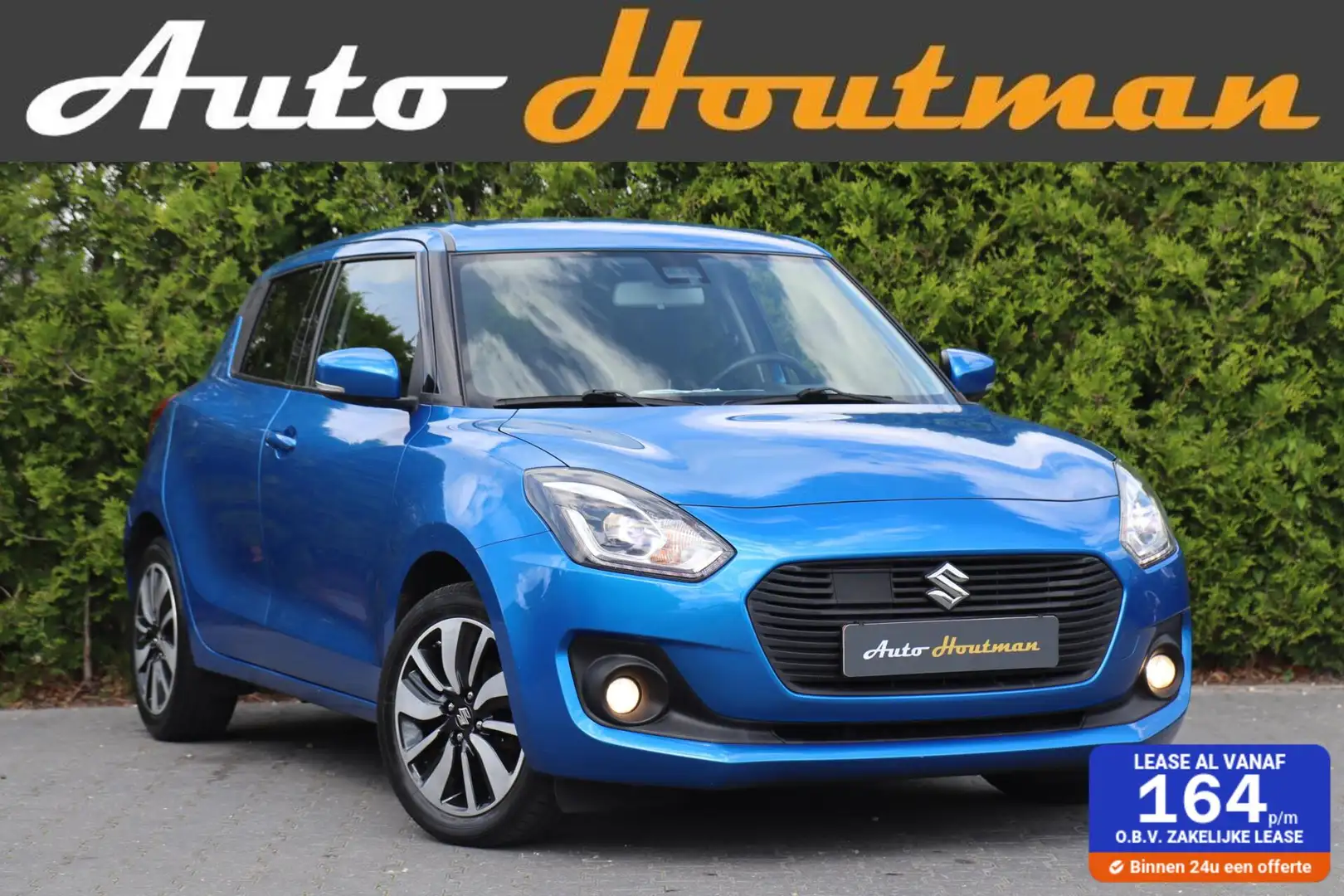 Suzuki Swift 1.2 Select Camera|Cruise|Ecc|Navi|Pdc|Lmv|Key-less Blauw - 1