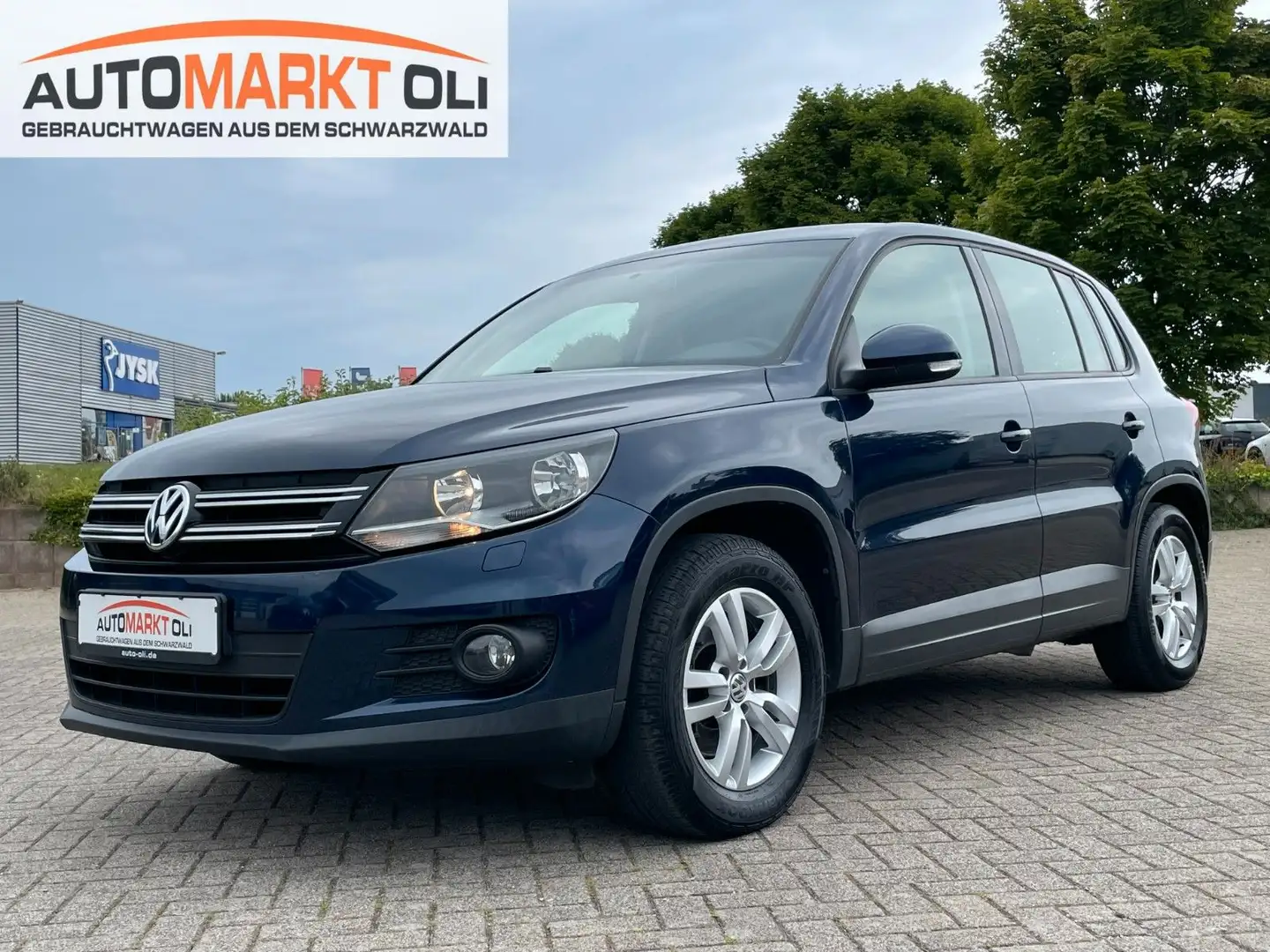 Volkswagen Tiguan Trend&Fun*Klima*2. Hand*TÜV Neu*GARANTIE Blau - 1