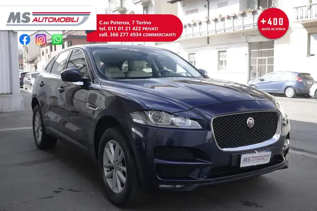 Jaguar F-Pace Jaguar F-Pace 2.0d 180 CV AWD aut. Portfolio Unicoproprietario