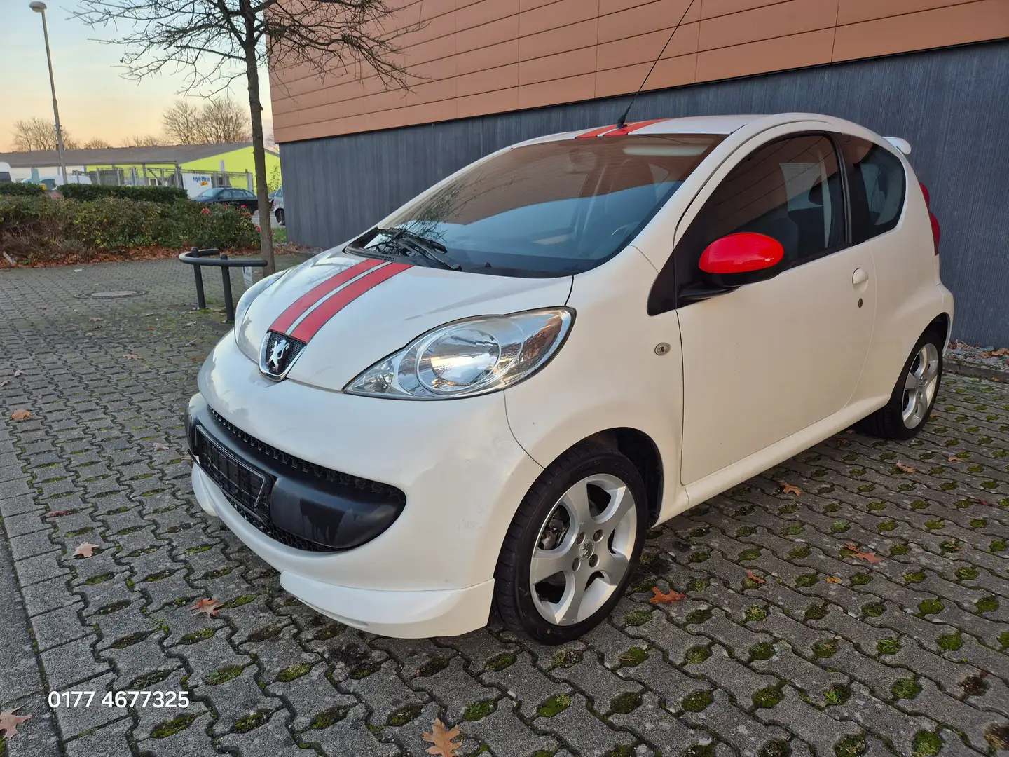 Peugeot 107 Filou 3.Hand-Klima Blanc - 1