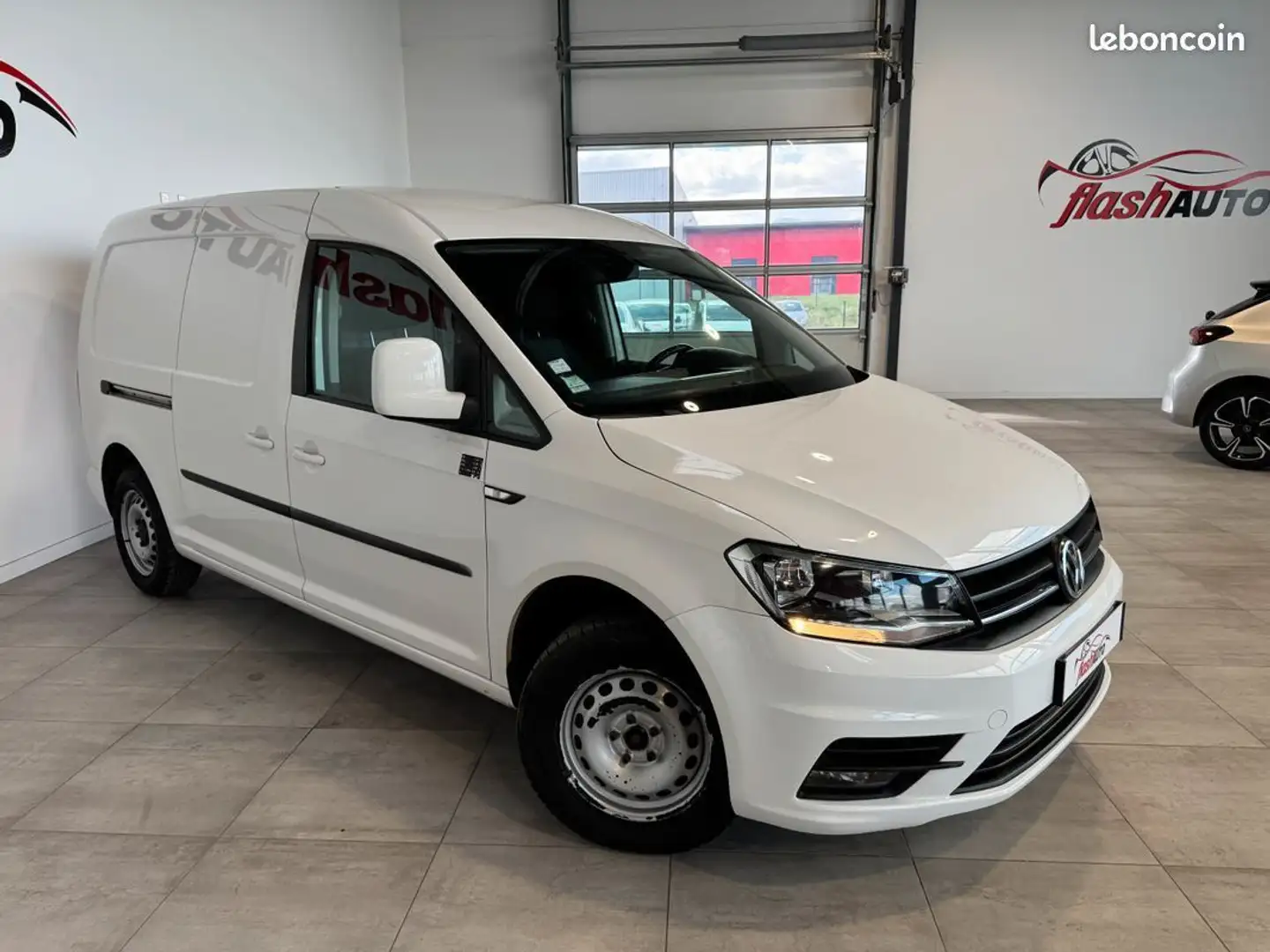 Volkswagen Caddy IV VAN MAXI 2.0 TDi 102cv-2018-9083HT Blanc - 2