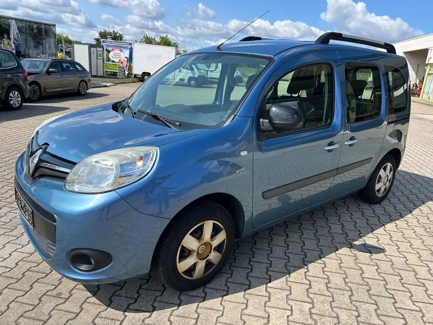 Renault Kangoo Klima, AHK, Scheckheft, HU bis 06/26 Azul - 1