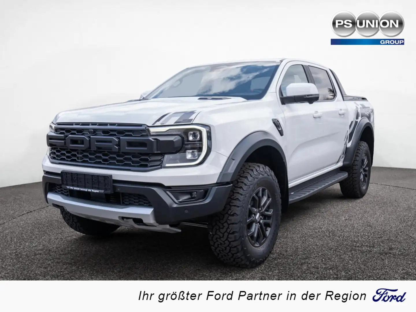 Ford Ranger Raptor 2.0 EcoBlue DoKa AHK ACC B&O Blanc - 1
