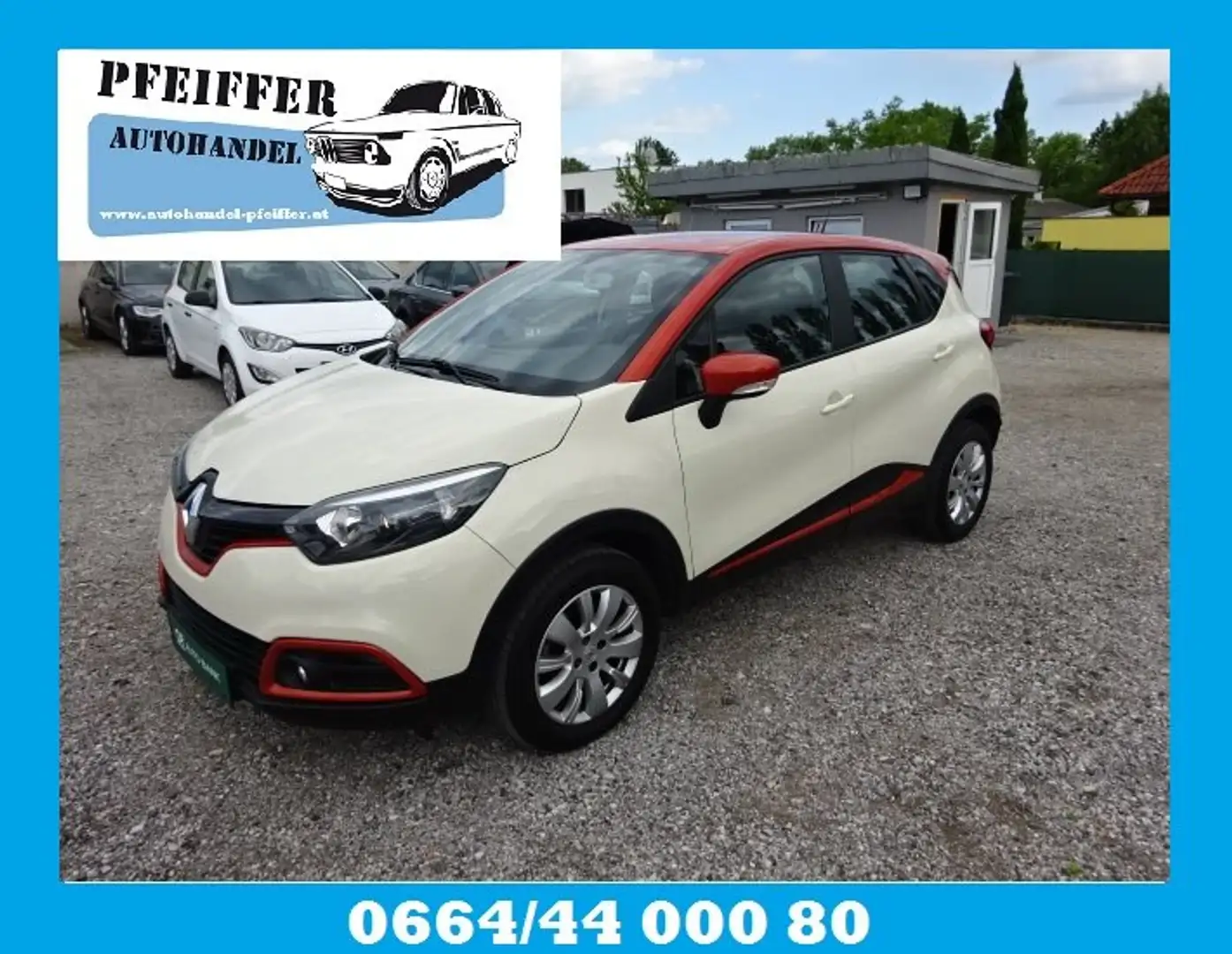 Renault Captur Dynamique Serviceheft vollständig 8 x Bereift Weiß - 1